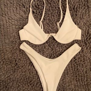Shein Ribbed Bikini